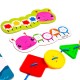 Розвиваюча іграшка Vladi Toys Гра-шнурівка Fisher Price Maxi-ґудзики (укр) (VT2905-22)