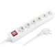 Мережевий фільтр живлення REAL-EL RS-6 Protect M 5m, white (EL122300035)