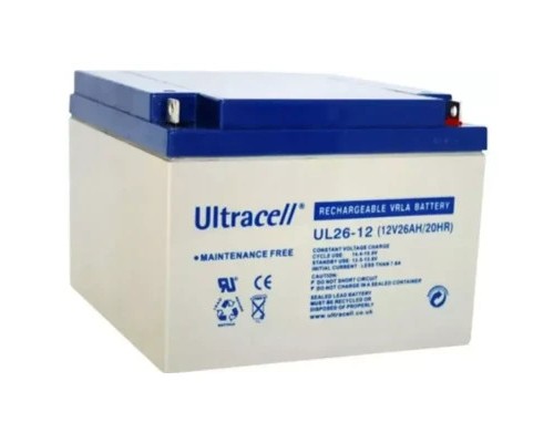 Батарея до ДБЖ Ultracell 12V-26Ah, AGM (UL26-12) 