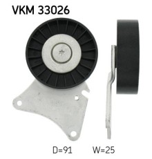 Ролик натягувача ременя SKF VKM 33026