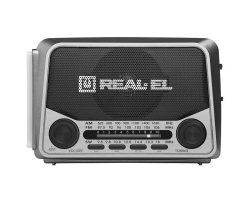 Портативний радіоприймач REAL-EL X-525 Grey