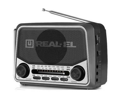 Портативний радіоприймач REAL-EL X-525 Grey