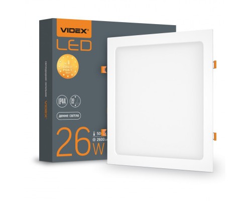 Світильник Videx LED 26W 5000K (VL-DLBS-265)