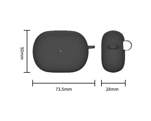 Чохол для навушників BeCover Silicon для Xiaomi Redmi Buds 4 Pro Deep Blue (708610)