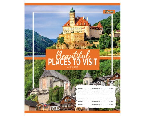 Зошит 1 вересня А5 Small towns 96 аркушів, лінія (766126)