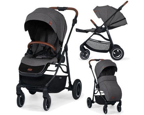 Коляска Kinderkraft All Road Ash Gray (KKWALROAGR0000) (5902533914524) Коляска Kinderkraft All Road Ash Gray (KKWALROAGR0000) (5902533914524)