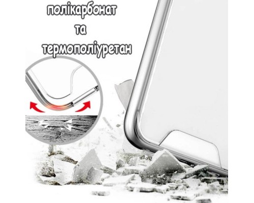 Чохол до мобільного телефона BeCover Space Case Samsung Galaxy S23 SM-S911 Transparancy (708958)