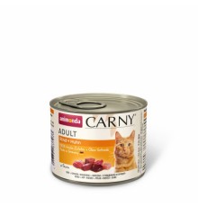 Консерви для котів Animonda Carny Adult Beef + Chicken 200 г (4017721837033)