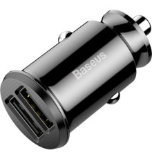 Зарядний пристрій Baseus Grain Car Charger USB-A Black (CCALL-ML01)