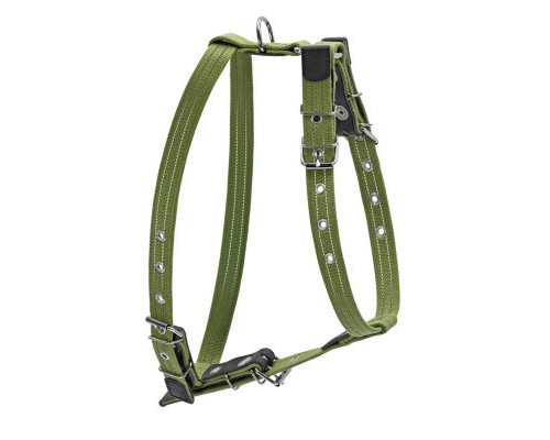 Шлея для собак Collar для середніх собак 47-72 см зелена (0637)
