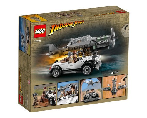 Конструктор LEGO Indiana Jones Переслідування винищувача (77012)
