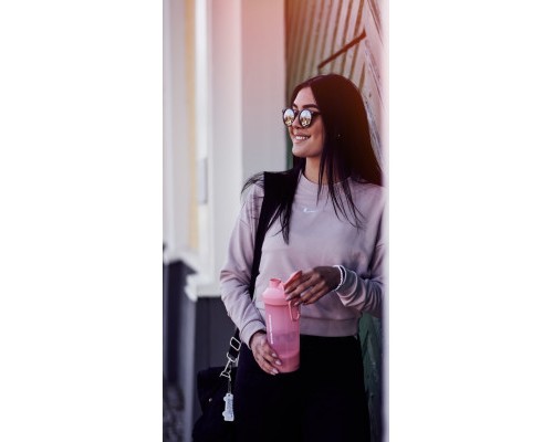 Шейкер спортивний SmartShake Original2GO One 800ml Light Pink (10581202) Шейкер спортивний SmartShake Original2GO One 800ml Light Pink (10581202)