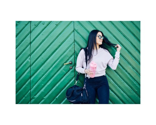 Шейкер спортивний SmartShake Original2GO One 800ml Light Pink (10581202) Шейкер спортивний SmartShake Original2GO One 800ml Light Pink (10581202)
