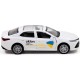 Машина TechnoDrive Toyota Camry Uklon (білий) (250291)