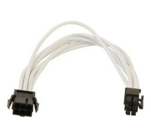 Кабель Gelid Solutions 6-pin PCI-E, 30см білий (CA-6P-02)