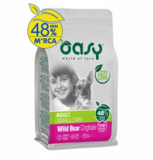 Сухий корм для собак OASY One Animal Protein ADULT Small/Mini з диким кабаном 2.5 кг (8053017348599)