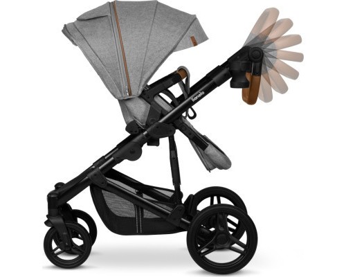 Коляска Lionelo 3 в 1 Mari Tour Grey Stone (LO-MARI TOUR 3IN1 GREY STONE)