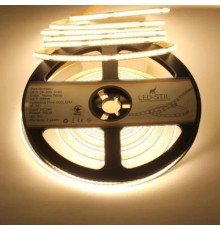 Світлодіодна стрічка LED-STIL 3000K 7 Вт/м COB 320 діодів IP33 24 Вольта 600 lm тепле світло , вузька (UC3-24-320-5-90)