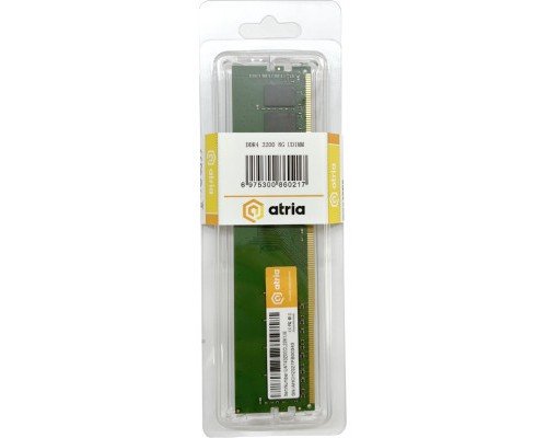 Модуль пам'яті для комп'ютера DDR4 8GB 3200 MHz ATRIA (UAT43200CL22K1/8)