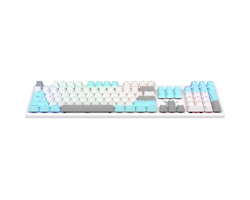 Клавіатура A4Tech Bloody S510R RGB BLMS Switch Red USB Icy White (Bloody S510R Icy White)
