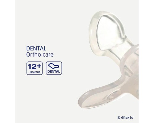 Пустушка Difrax Dental, 12+ міс (Pumpkin) (346 Pumpkin)