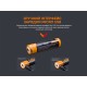 Акумулятор Fenix 18650 3400 mAh micro usb зарядка (ARB-L18-3400U) 