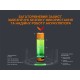Акумулятор Fenix 18650 3400 mAh micro usb зарядка (ARB-L18-3400U) 