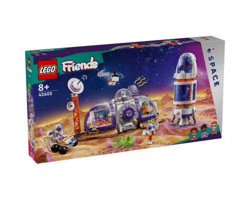 Конструктор LEGO Friends Космічна база на Марсі і ракета 981 деталей (42605)