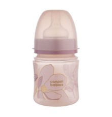 Пляшечка для годування Canpol babies Easystart GOLD 120 мл антикол. з широк., рожева (35/239_pin)