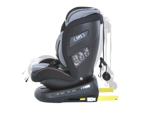 Автокрісло El Camino I-CON (0-36кг) (ME 1117 melange ult gray)