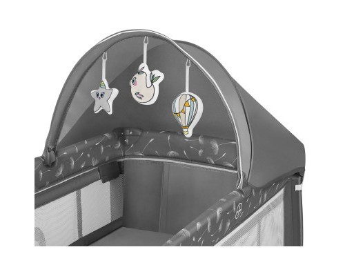 Дитячий манеж Lionelo Sven Plus Grey Concrete (LO-SVEN PLUS GREY CONCRETE)