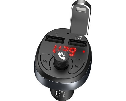 FM модулятор HOCO E41, Black, Box (E41) 