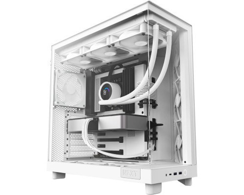 Корпус NZXT H6 Flow All white (CC-H61FW-01)