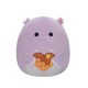 М'яка іграшка Squishmallows Бегемот Ханна 19 см (SQVA00859)