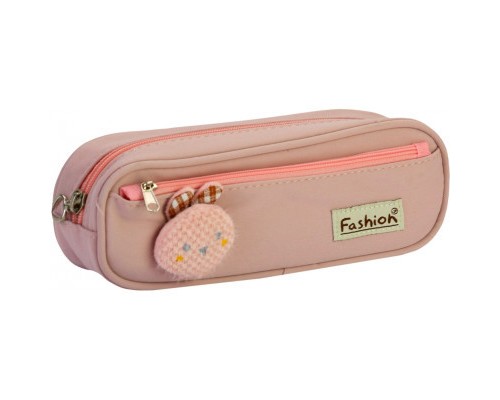 Пенал Cool For School 2 відділення з аплікацією Рожевий (CF6885-pink) Пенал Cool For School 2 відділення з аплікацією Рожевий (CF6885-pink)