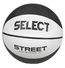 М'яч баскетбольний Select Basketball Street v24 біло-чорний 205570-126 №6 (5703543314133)