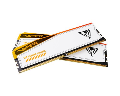 Модуль пам'яті для комп'ютера DDR5 32GB (2x16GB) 6000 MHz Viper Elite 5 RGB TUF Patriot (PVER532G60C36KT)