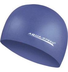 Шапка для плавання Aqua Speed Mega 100-10 синій Уні OSFM (5908217635464)