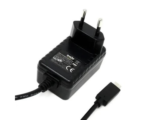 Блок живлення до промислового ПК Raspberry Pi 5В 3A Type C EU for Raspberry Pi 4 (104045) Блок живлення до промислового ПК Raspberry Pi 5В 3A Type C EU for Raspberry Pi 4 (104045)