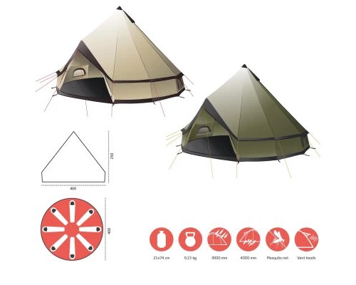 Намет Grand Canyon Indiana 8 Capulet Olive (330036) Намет Grand Canyon Indiana 8 Capulet Olive (330036)