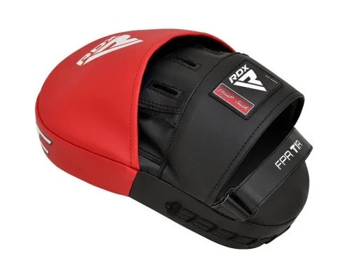 Лапи боксерські RDX T1 Curved Red/Black (FPR-T1RB)