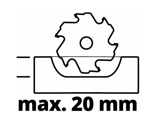 Фрезер Einhell ламельний TE-BJ 900, 900Вт, 11000об/хв, диск 100х22мм (4350640)
