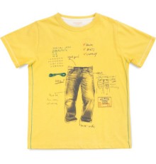 Футболка дитяча Aziz з джинсами (16272-122B-yellow)
