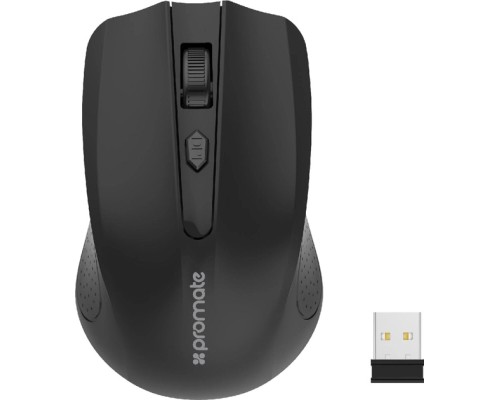 Мишка Promate Clix-8 Wireless Black (clix-8.black)
