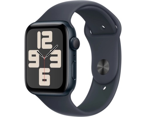 Смарт-годинник Apple Watch SE 2024 GPS 40mm Midnight Aluminium Case with Midnight Sport Band - S/M (MXE73QH/A)