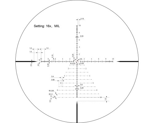 Оптичний приціл Vector Optics Optics Taurus 2-16x50 (30 мм) illum. SFP HD (SCOM-43)