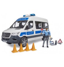 Спецтехніка Bruder Поліцейське авто MB Sprinter з поліцейським та аксесуарами (02683)