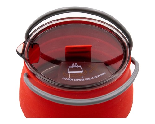 Чайник туристичний Tramp Silicon 1 л Terracota (TRC-125-terracota)