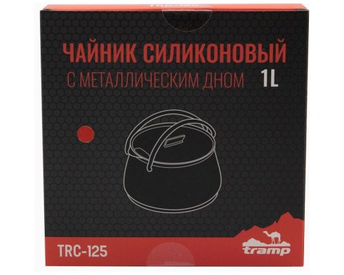 Чайник туристичний Tramp Silicon 1 л Terracota (TRC-125-terracota)