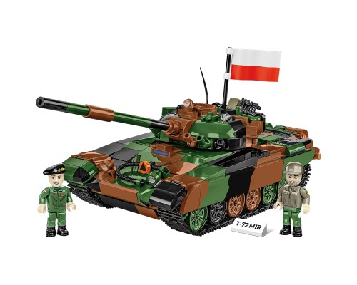 Конструктор Cobi Танк Т-72 M1R (UA/PL), 724 деталі (COBI-2624)